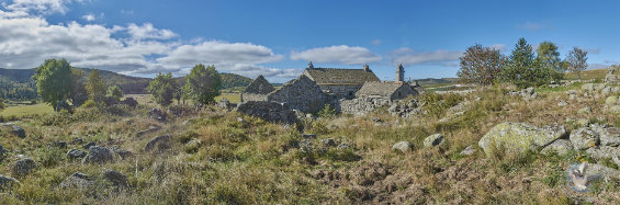 panorama haeau de Bellecoste - Mt Lozère